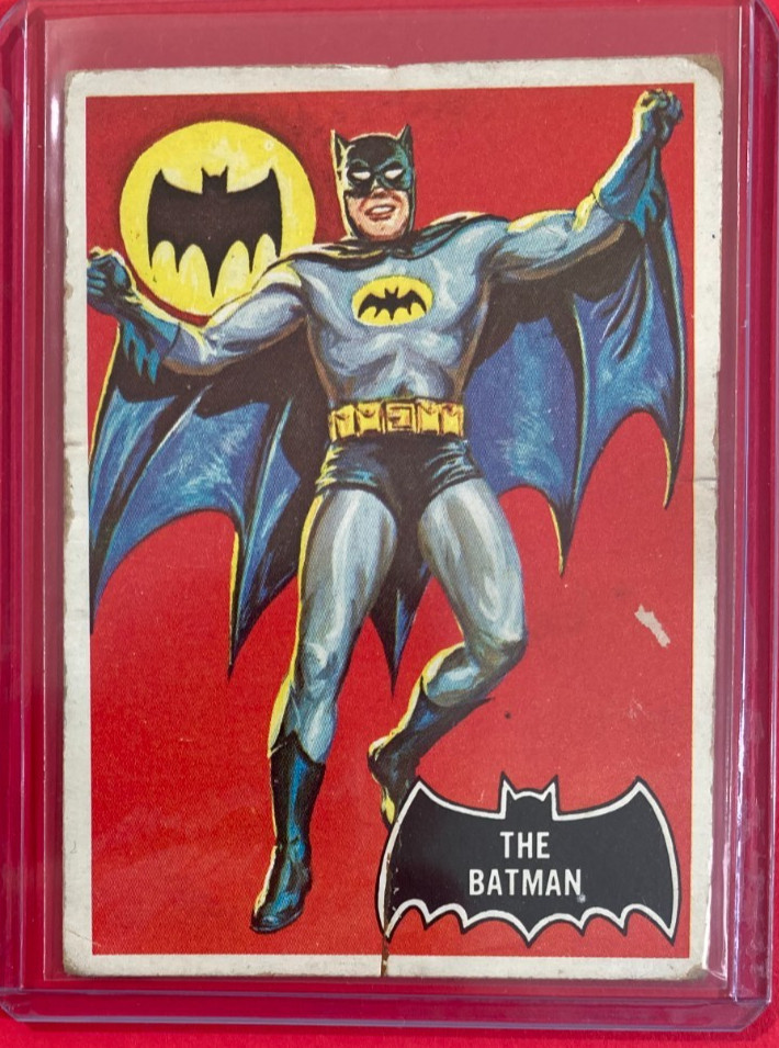 1966 Topps Batman - Black Bat #1 💥🦇 - Rookie 1966 Topps Batman - Black Bat #1 💥🦇 - Rookie