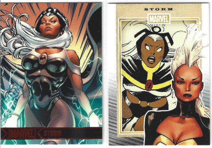 STORM - 2012 HEROES & 2014 75 YEARS - Marvel cards [NEAR MINT NM+] THE X-MEN