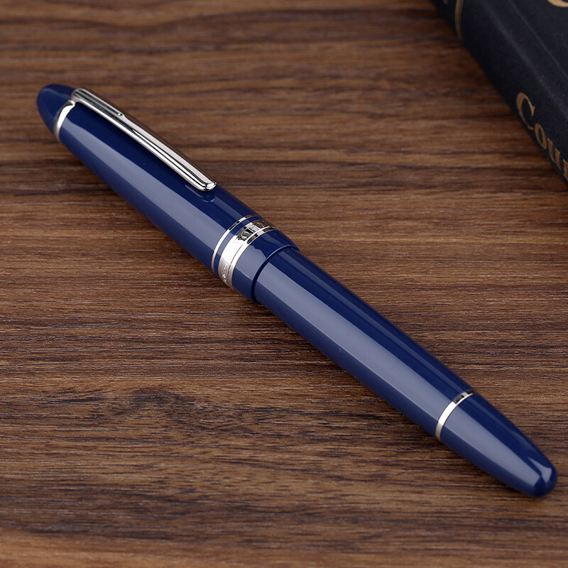 MAJOHN P136 Piston Fountain Pen EF/F/M /Stub 1.1 Nib Resin Writing Office Pen MAJOHN P136 Piston Fountain Pen EF/F/M /Stub 1.1 Nib Resin Writing Office Pen