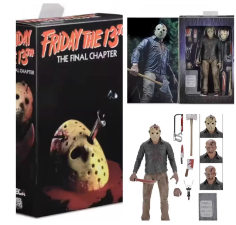 NECA Friday The 13th Part 4 Final Ultimate Jason Voorhees Action Figure Toy Gift NECA Friday The 13th Part 4 Final Ultimate Jason Voorhees Action Figure Toy Gift