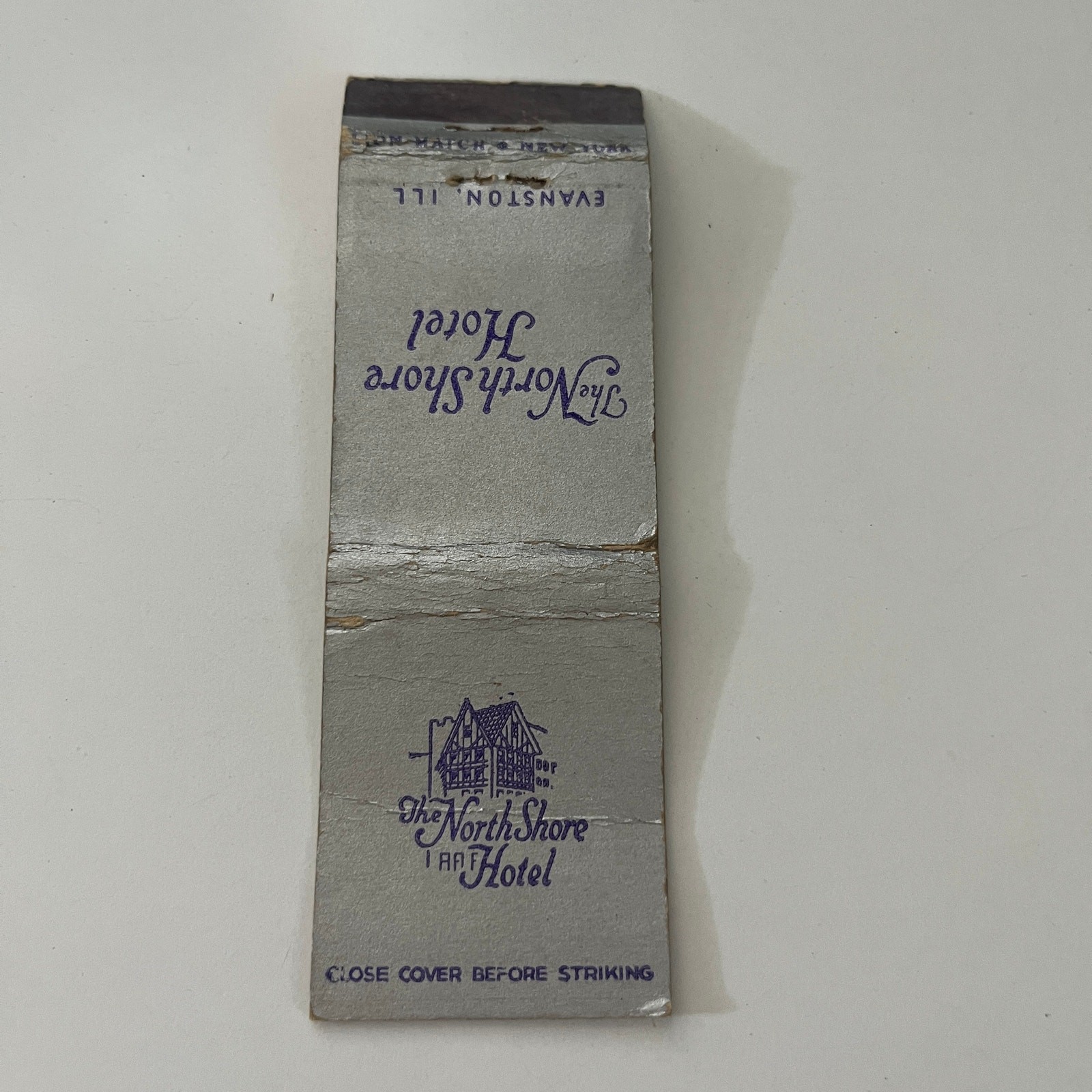 The North Shore Hotel Evanston IL Vintage Matchbook Cover SMB31-5 The North Shore Hotel Evanston IL Vintage Matchbook Cover SMB31-5