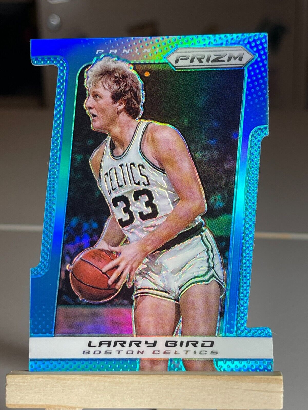 2013-14 Panini Prizm #232 Larry Bird Light Blue Prizm /199 Boston Celtics