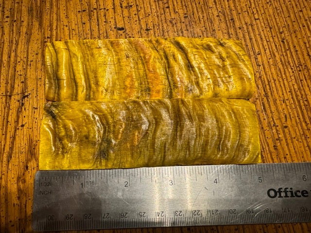 BEAUTIFUL INDIAN RAMS HORN KNIFE HANDLE MATERIAL BLANK SCALES (HIGHER GRADE) BEAUTIFUL INDIAN RAMS HORN KNIFE HANDLE MATERIAL BLANK SCALES (HIGHER GRADE)