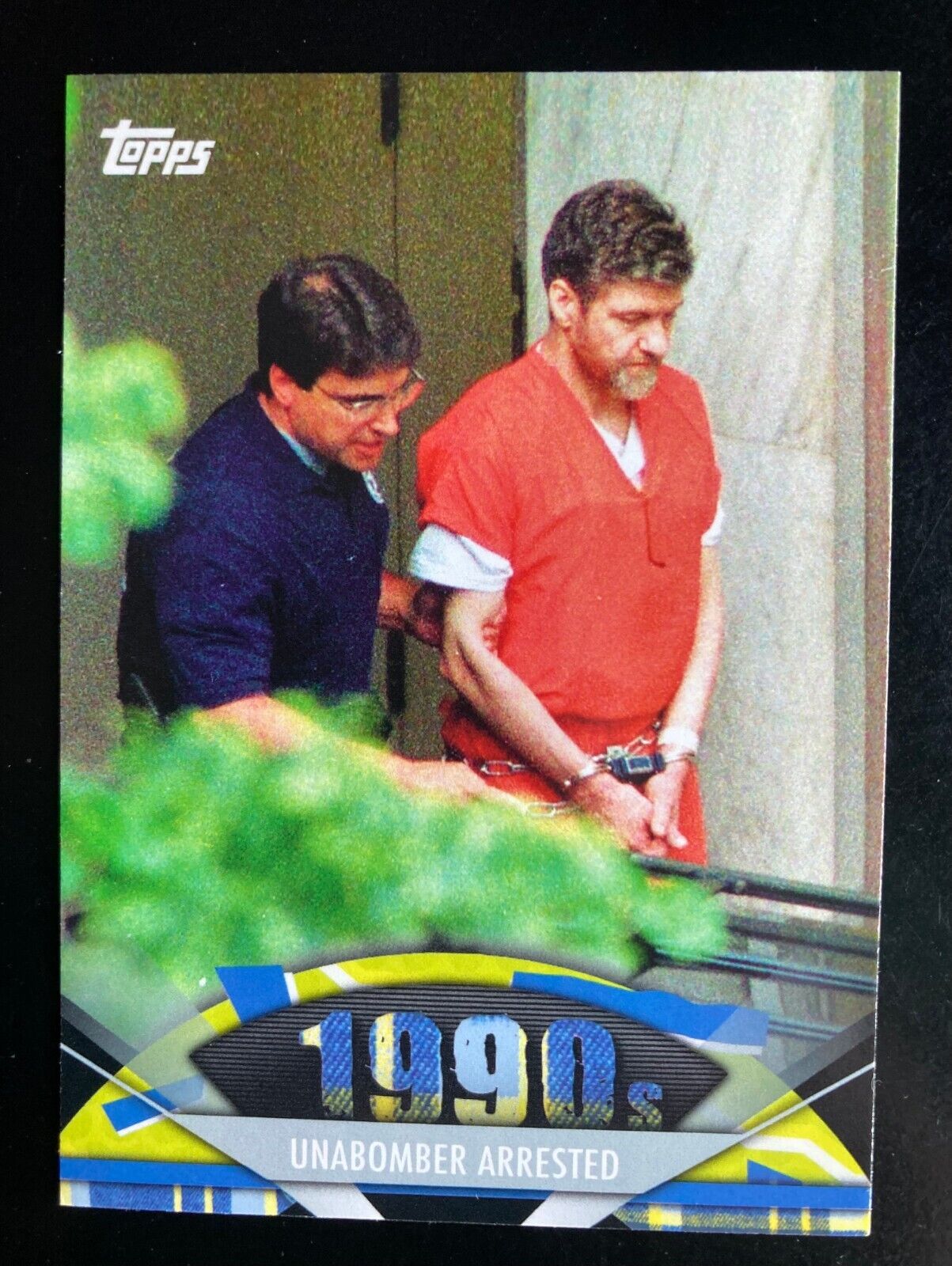 Unabomber Arrested 2011 Topps American Pie 1990\'s #173 Ted Kaczynski