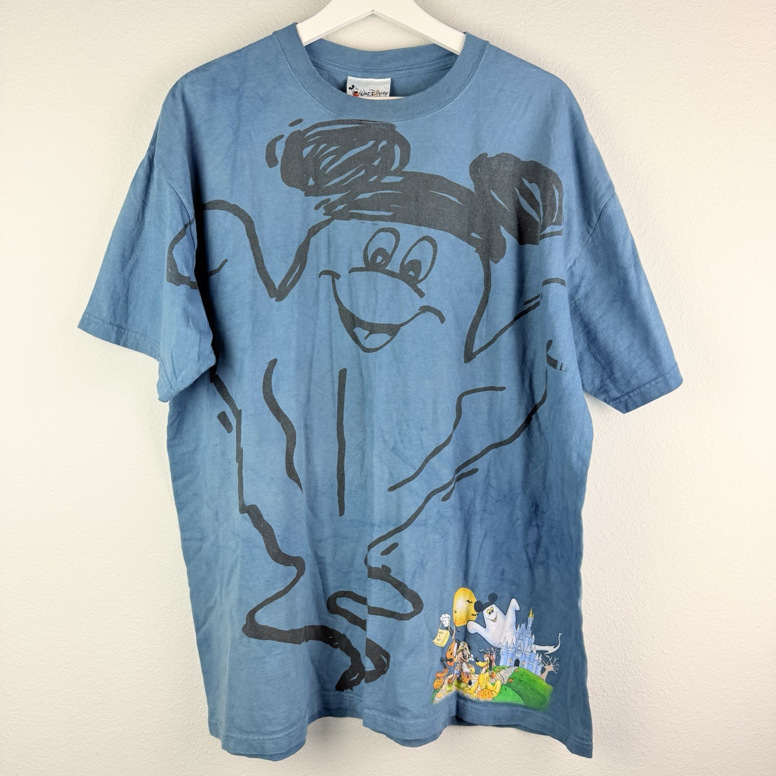 Disney Vintage 2004 Mickey’s Not So Scary Halloween T-shirt XL