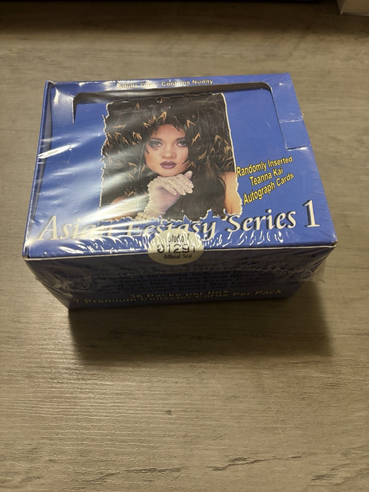 2003 Studio E Asian Ecstasy Trading Card Factory Sealed Wax Box Poster + Jumbo 2003 Studio E Asian Ecstasy Trading Card Factory Sealed Wax Box Poster + Jumbo