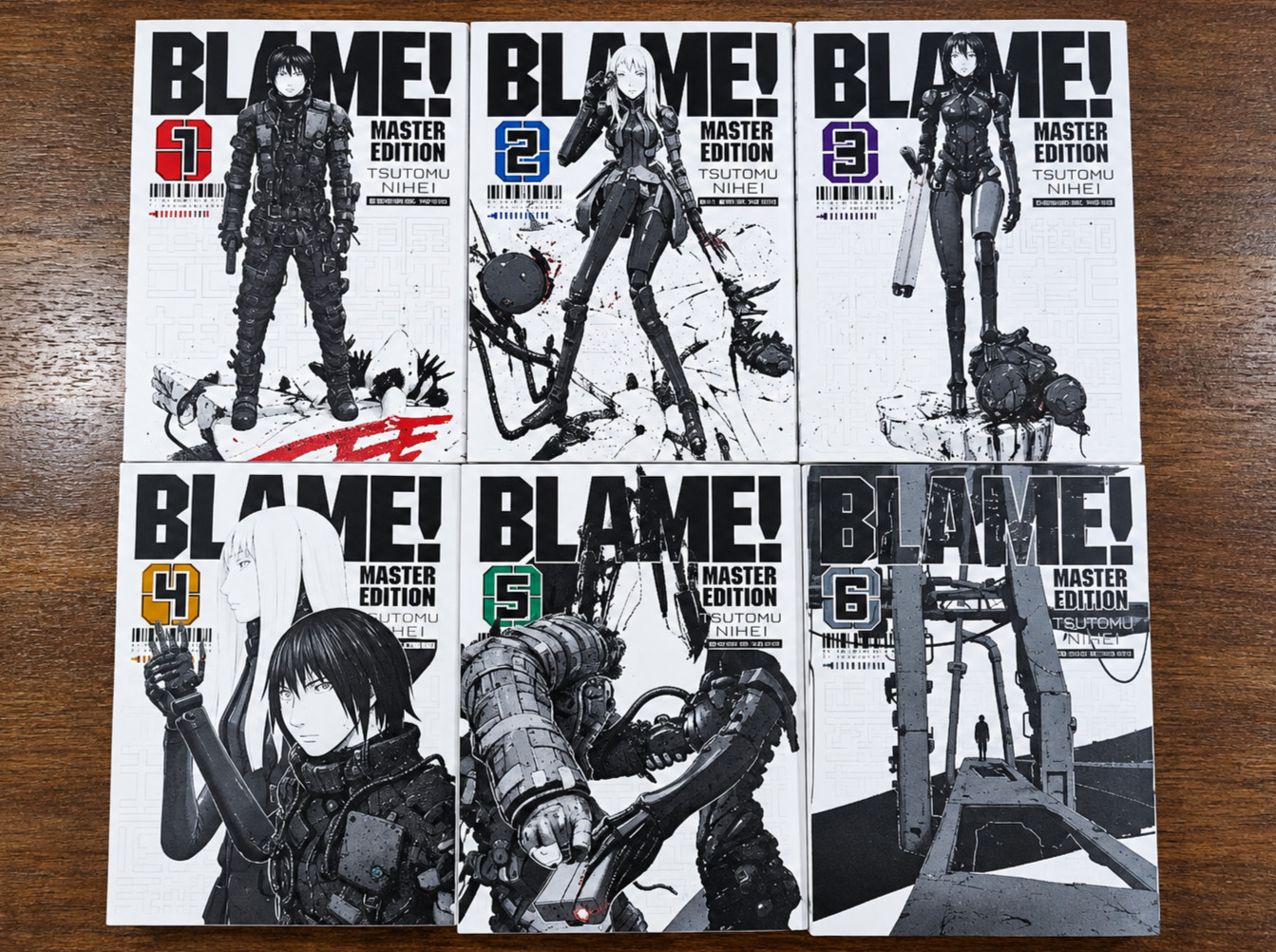 Blame Master Edition Manga Book English Vol 1-6 Blame Master Edition Manga Book English Vol 1-6