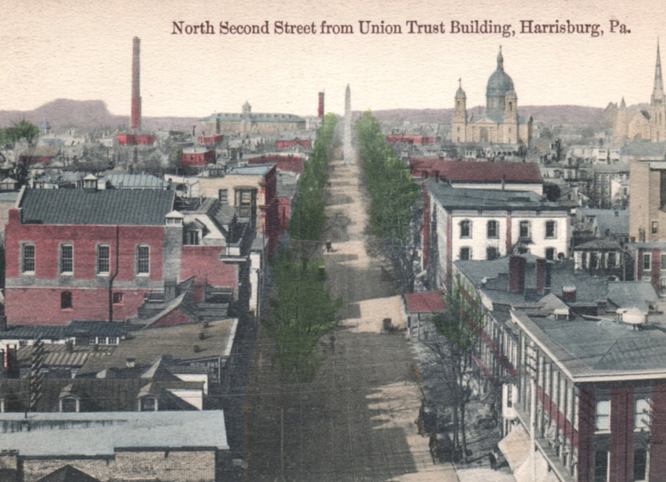 Harrisburg PA Pennsylvania Second Street Postcard Harrisburg PA Pennsylvania Second Street Postcard