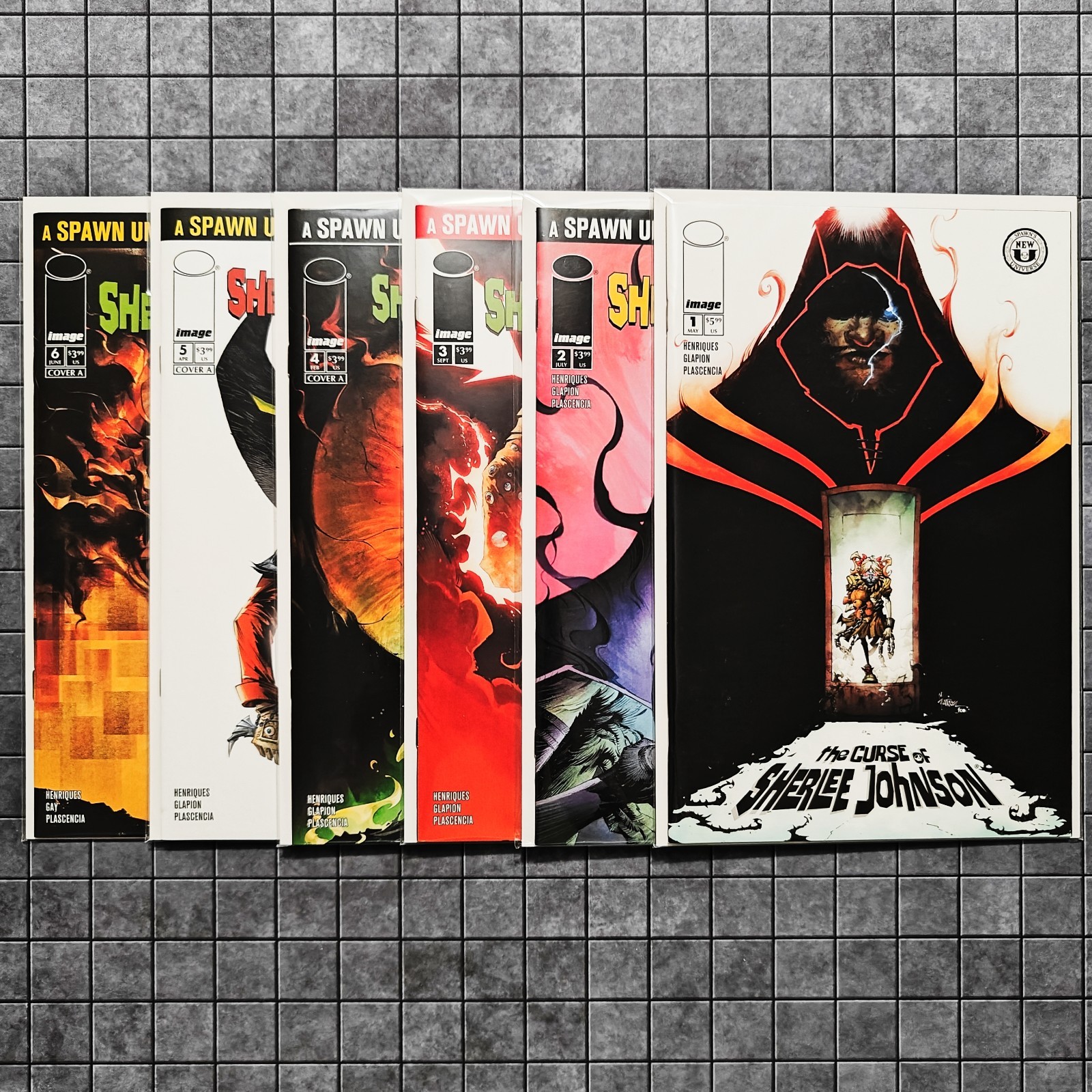 Curse of Sherlee Johnson #1-6 - (1 2 3 4 5 6) - Complete A Cover Set - UNREAD NM Curse of Sherlee Johnson #1-6 - (1 2 3 4 5 6) - Complete A Cover Set - UNREAD NM