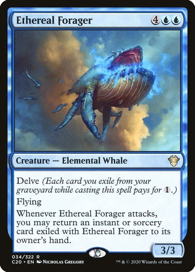 Mtg: C20 : Ethereal Forager -  - NM