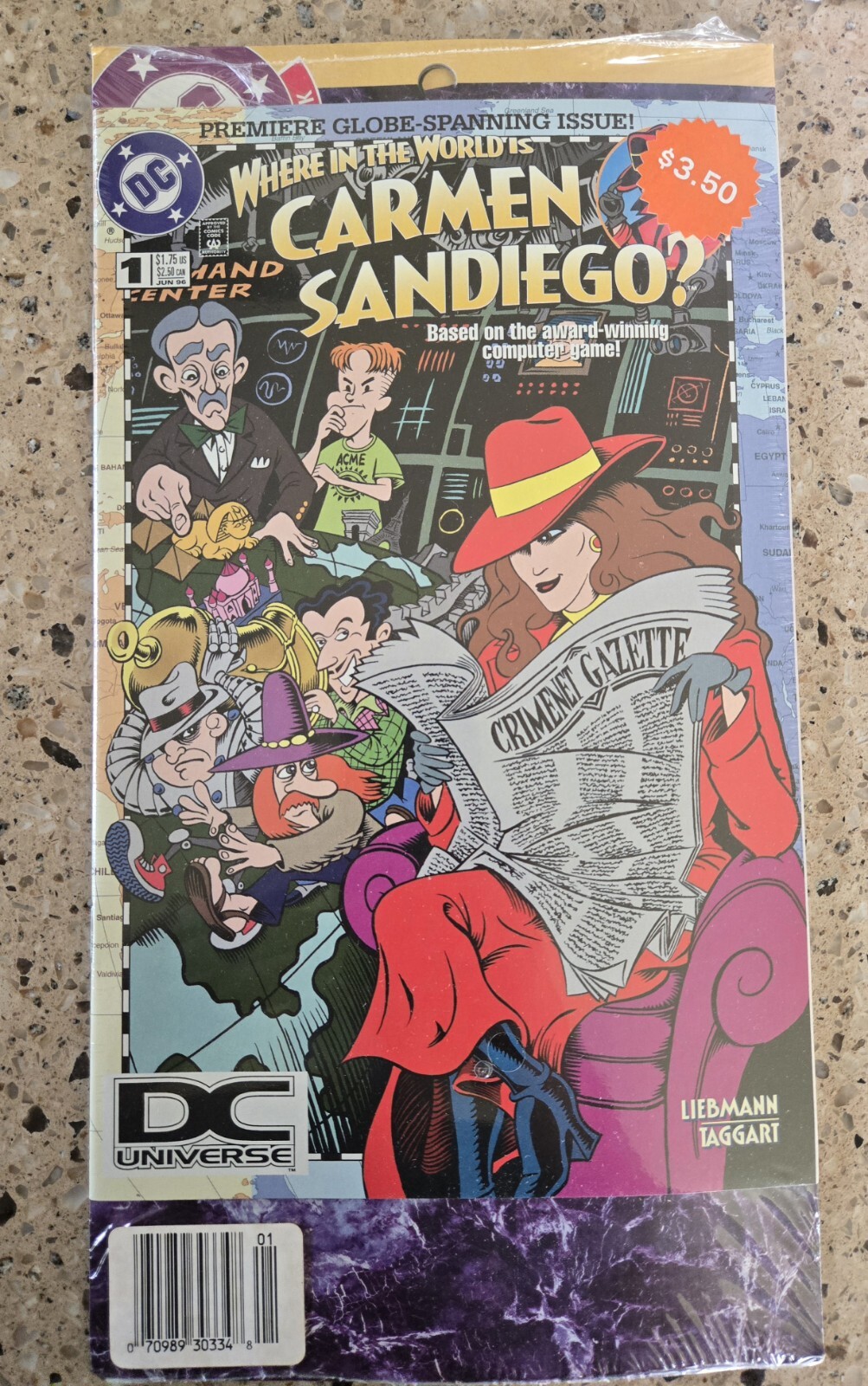 DC Universe Logo Collectors 2 Pack Sealed Where in the World is Carmen Sandiego? DC Universe Logo Collectors 2 Pack Sealed Where in the World is Carmen Sandiego?