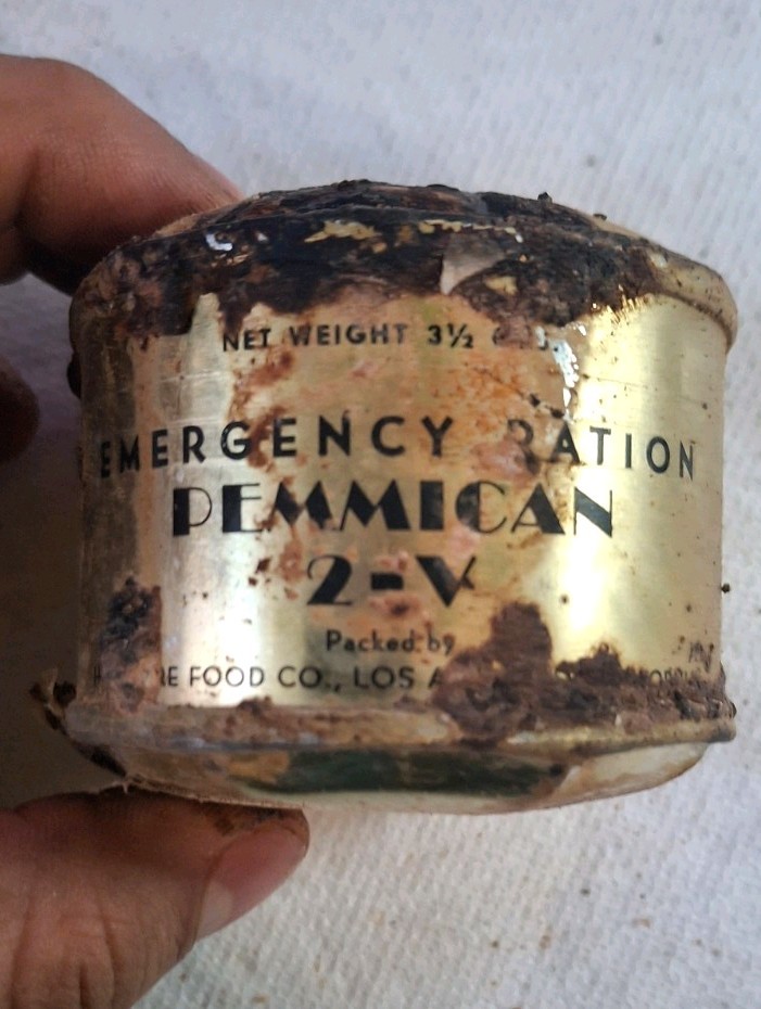 1943 Pemican, VINTAGE MILITARY MARINE RATION