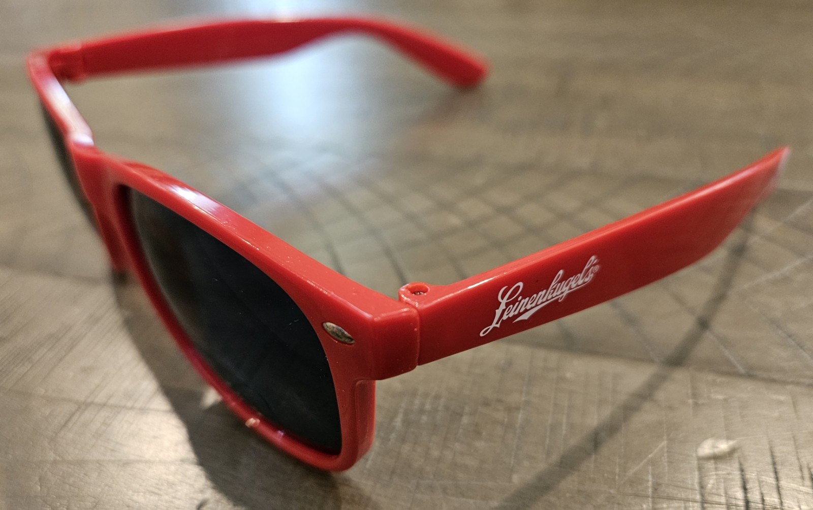 Leinenkugel's Brewing Co Sunglasses Brewery Beer Logo Advertising NEW Red Party