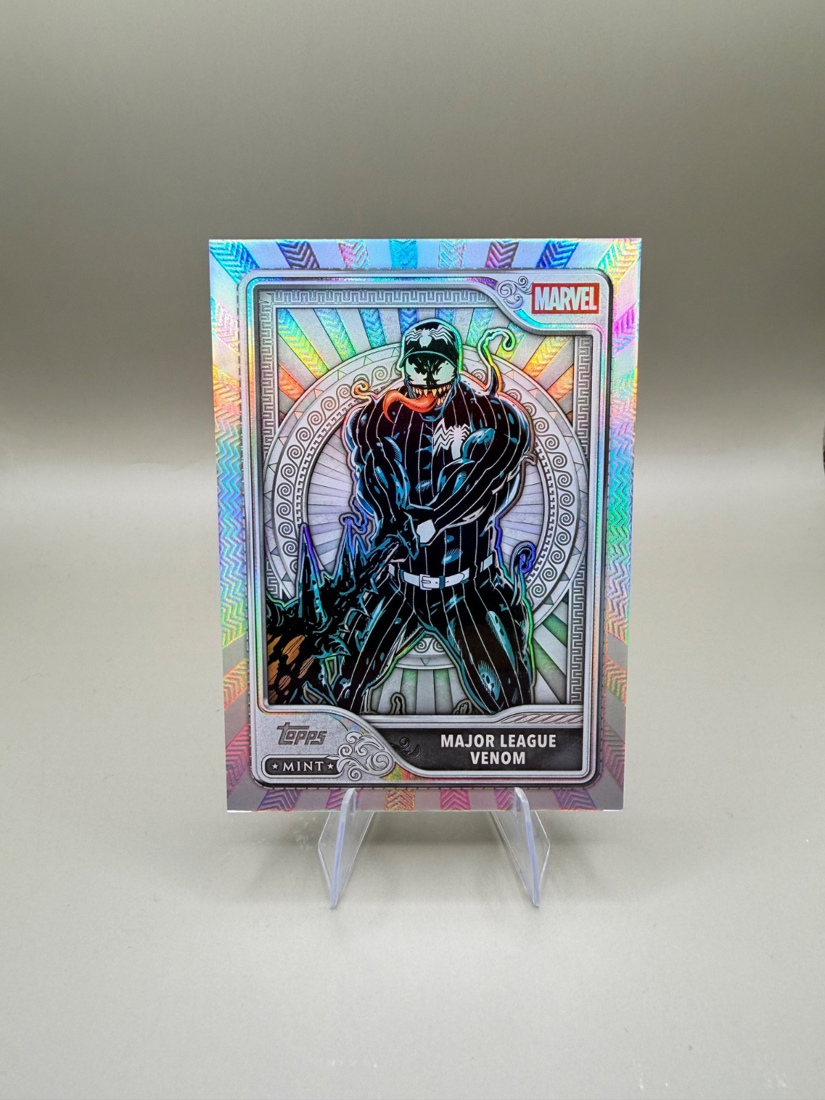 Major League Venom 2026 Topps Marvel Mint #53 Silver Card Major League Venom 2026 Topps Marvel Mint #53 Silver Card