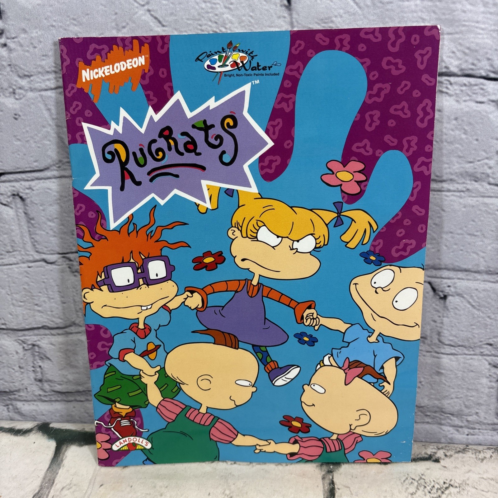 RUGRATS Vintage (1997) Paint with Water Activity Book UNUSED Nickelodeon RUGRATS Vintage (1997) Paint with Water Activity Book UNUSED Nickelodeon