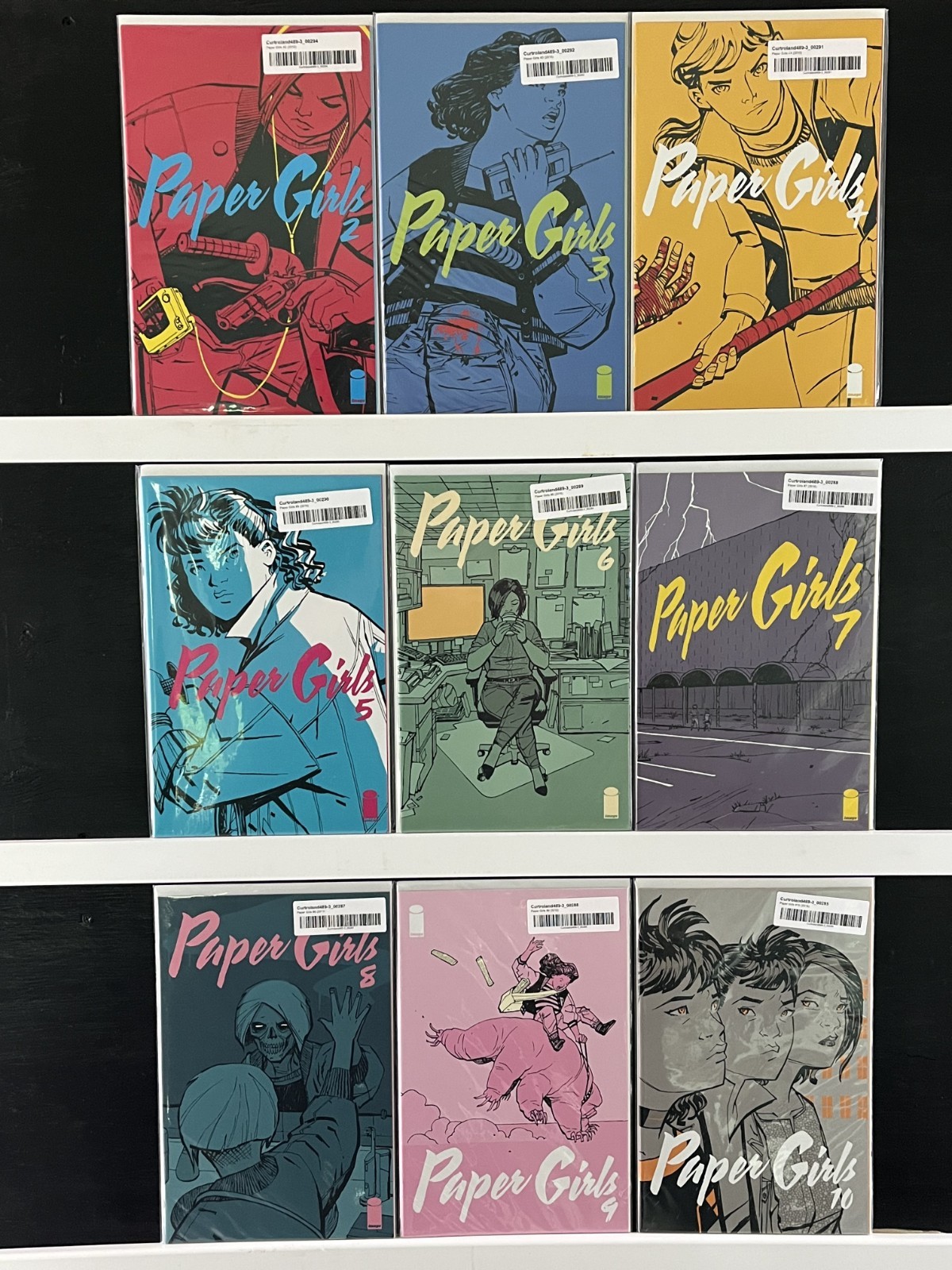 Paper Girls 25 Comic Lot Brian K Vaughan Cliff Chiang Image Comics Paper Girls 25 Comic Lot Brian K Vaughan Cliff Chiang Image Comics