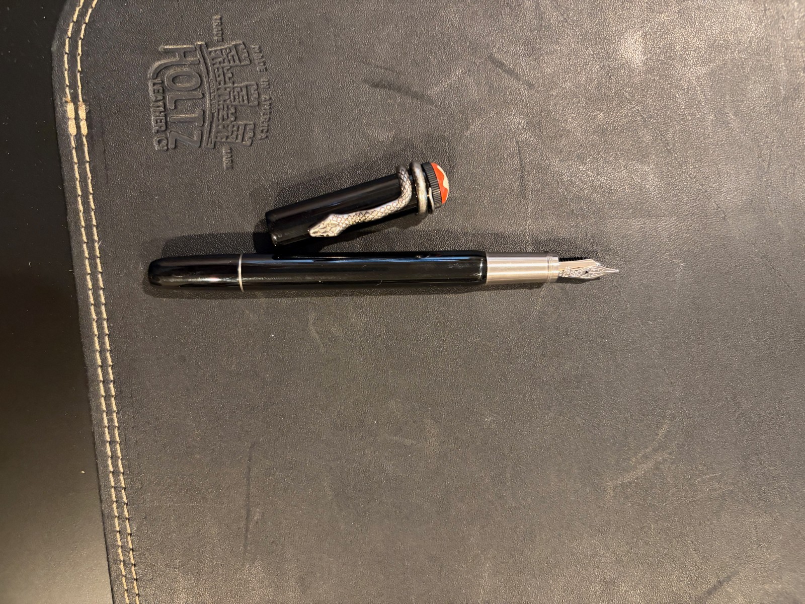 Montblanc Heritage Collection Rouge Fountain Pen - 117846