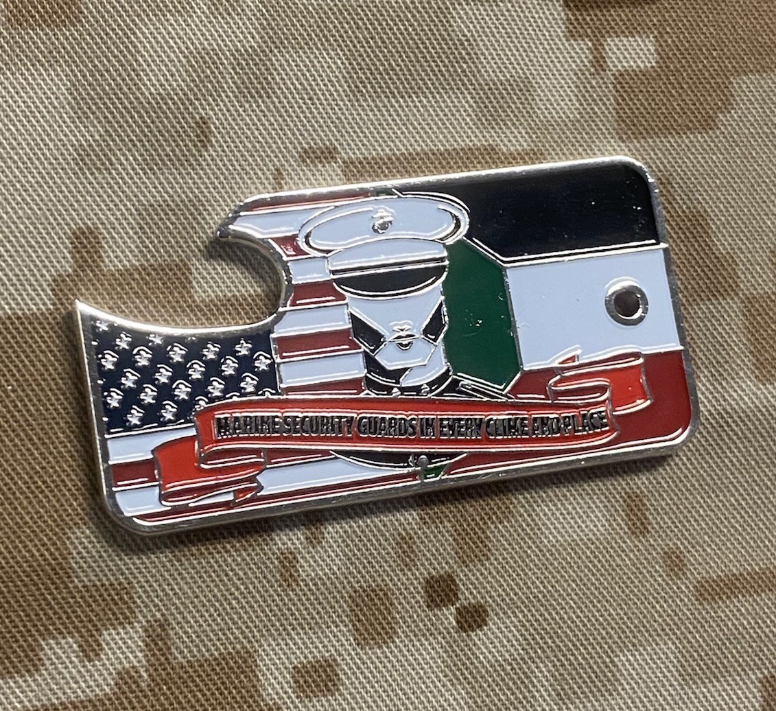 SUDAN MSG D Marine Security Guard USMC State Detachment Challenge Coin Embassy SUDAN MSG D Marine Security Guard USMC State Detachment Challenge Coin Embassy