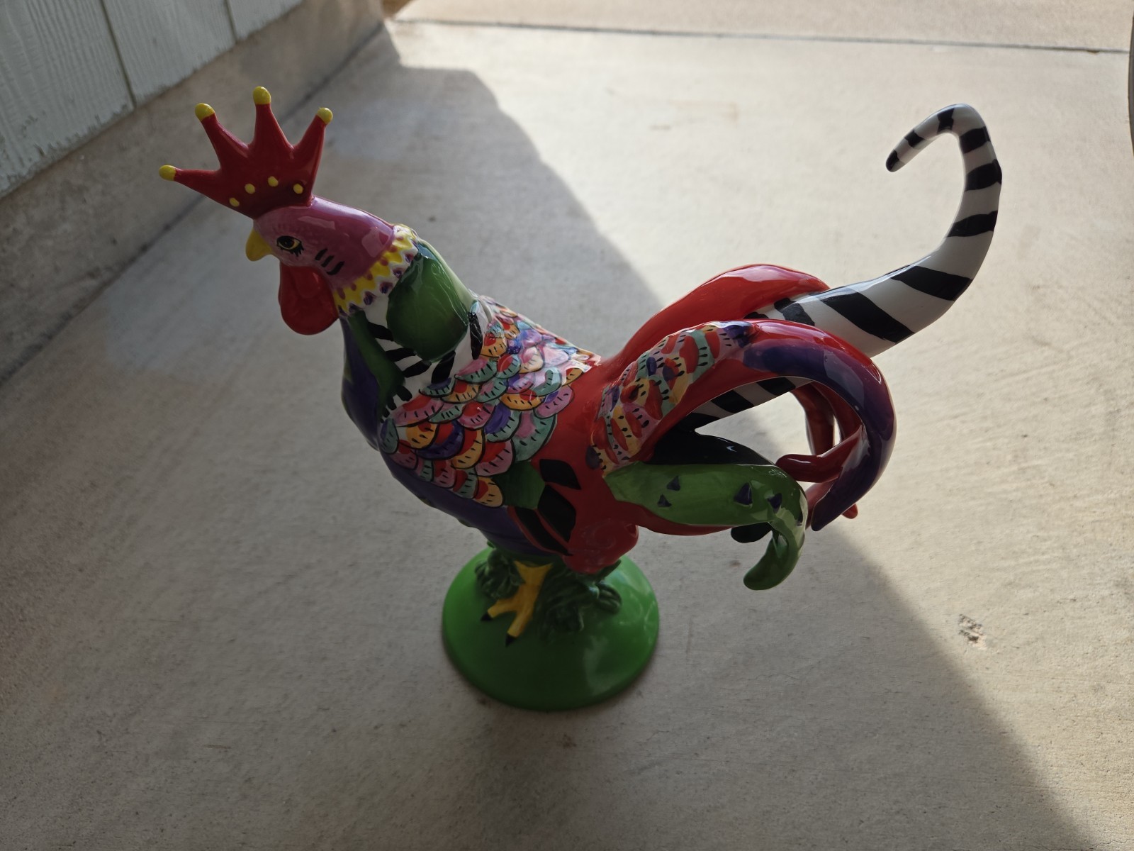Poultry in Motion Rooster "Chicken A La King" #16205 By Westland Giftware 🐔 
