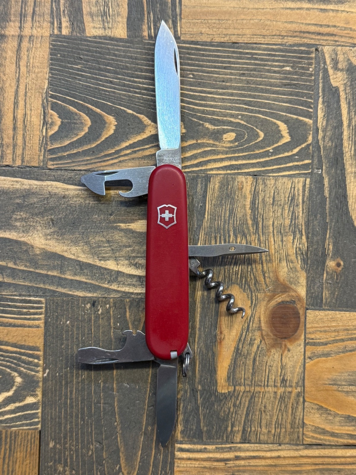Victorinox 91mm Swiss Army Knife Choose Your Model Red Scales Spartan Tinker Etc Victorinox 91mm Swiss Army Knife Choose Your Model Red Scales Spartan Tinker Etc