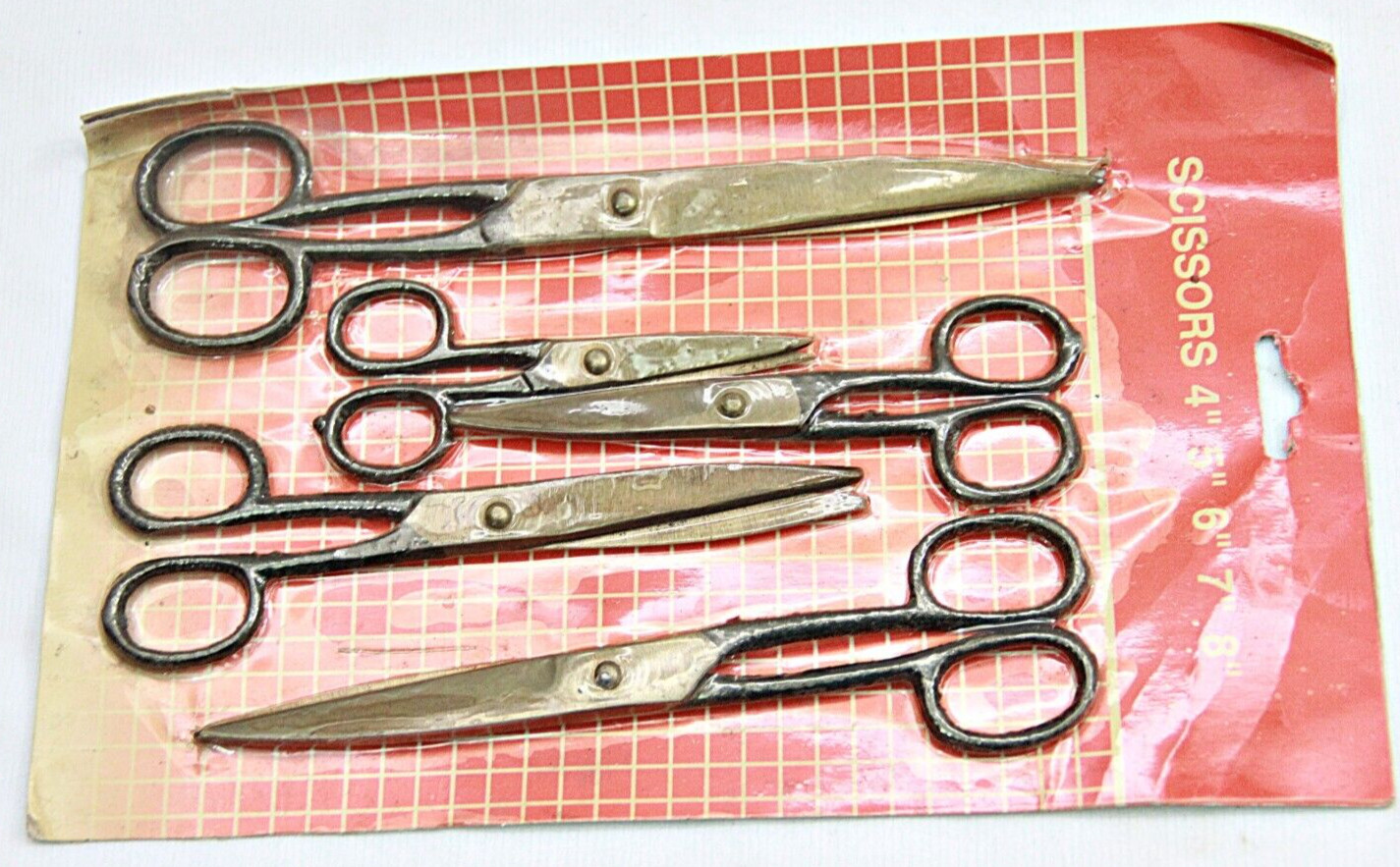 Vintage Handcrafted Iron Scissors Set for Sewing Vintage Handcrafted Iron Scissors Set for Sewing