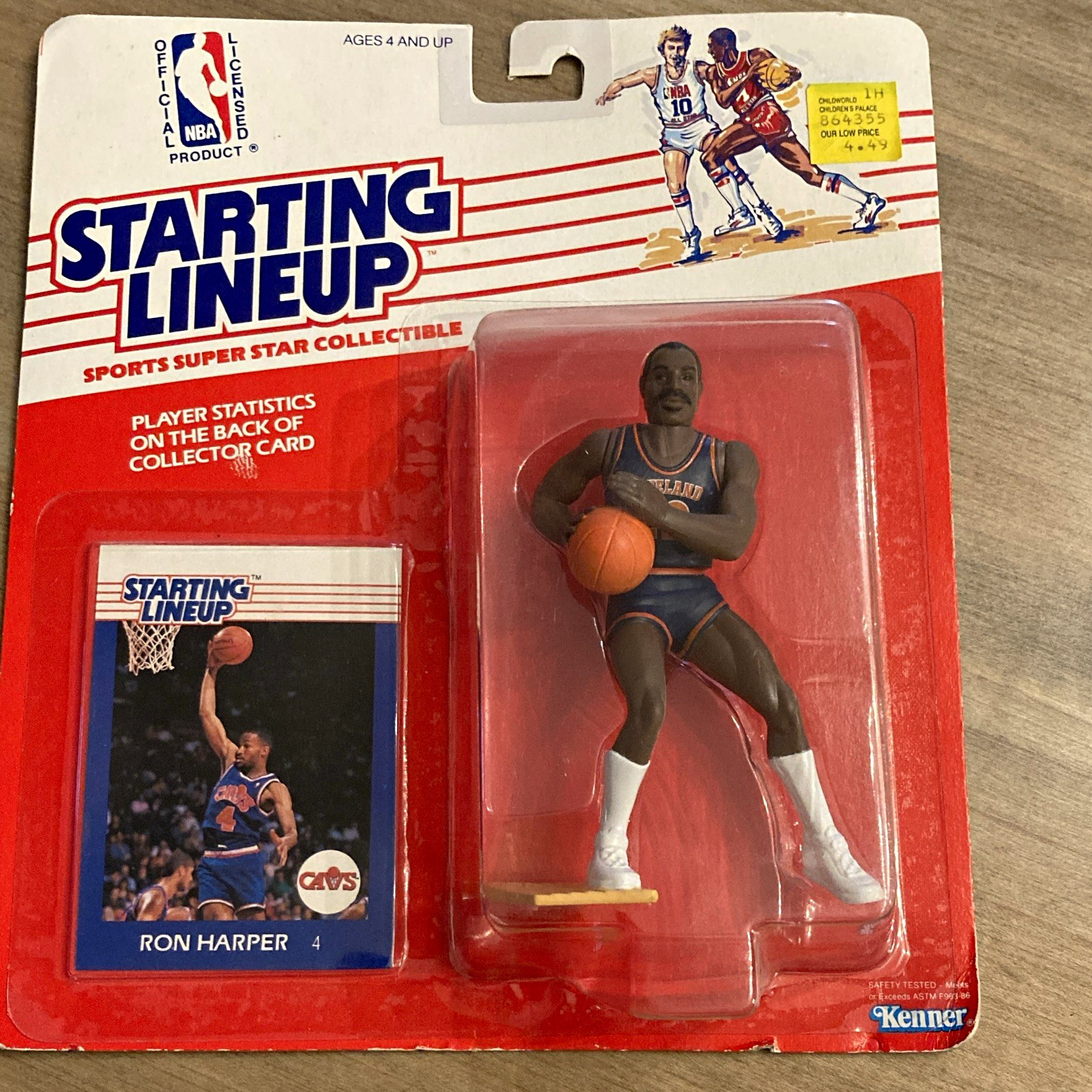 "1989 Starting Lineup Larry Nance Factory Error Ron Harper Card Cavs Sealed" "1989 Starting Lineup Larry Nance Factory Error Ron Harper Card Cavs Sealed"