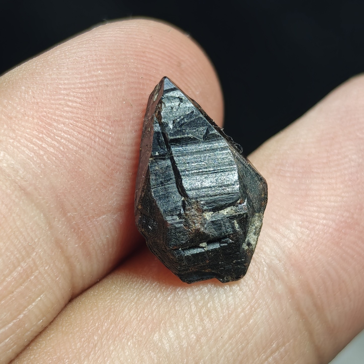 Small miniature tantalite crystal 4.8 grams