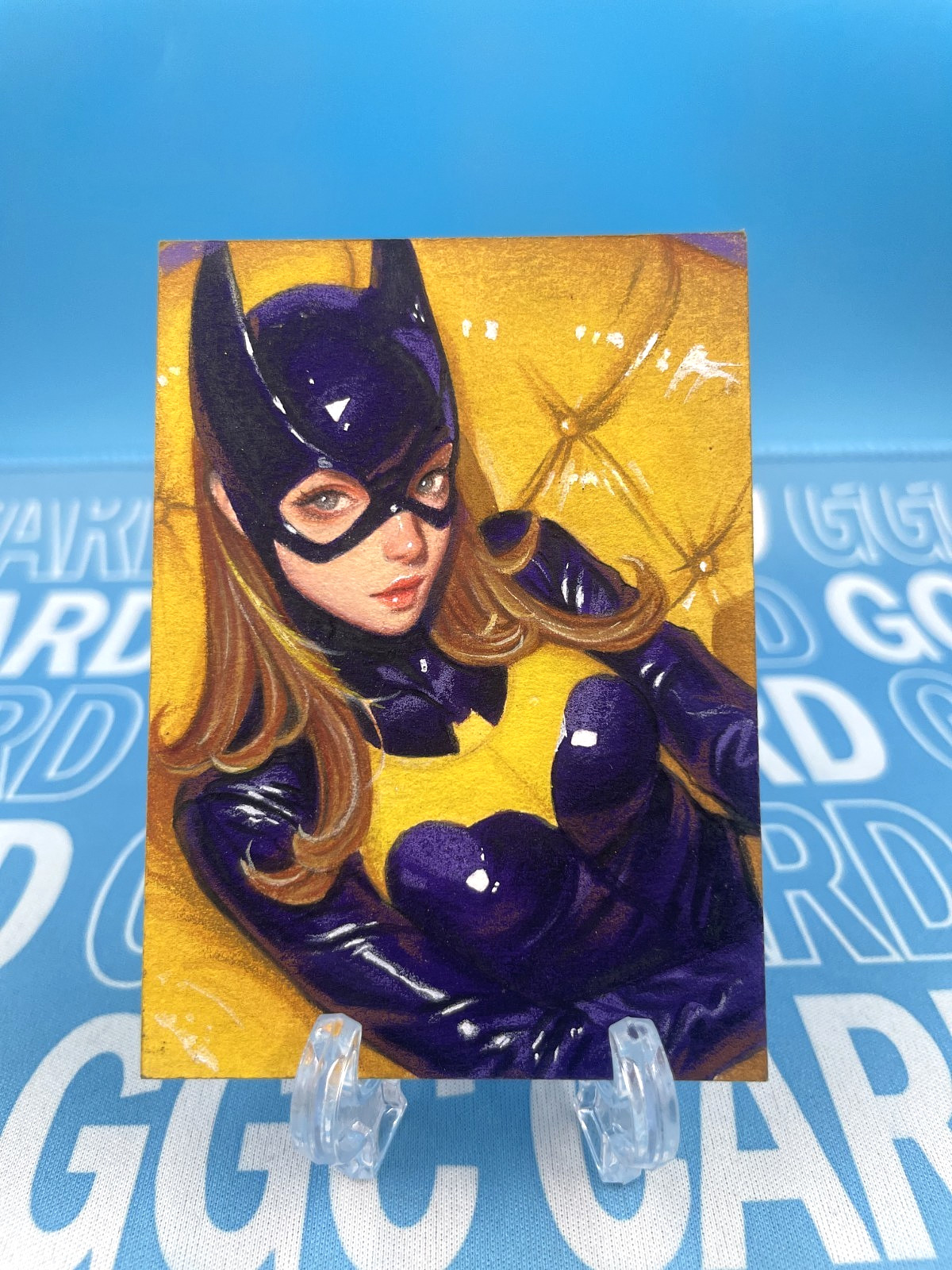 GGC Studio DC Batgirl Hand Drawn Custom Art Sketch Card 1/1 AUTO GGC Studio DC Batgirl Hand Drawn Custom Art Sketch Card 1/1 AUTO