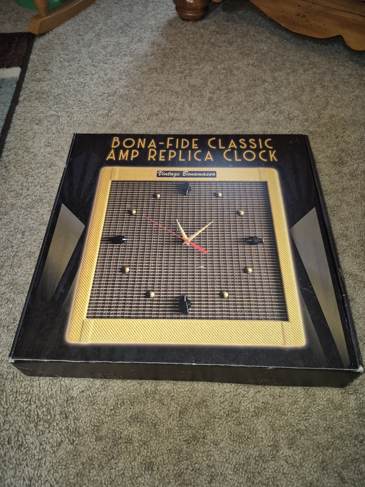 BONA-FIDE CLASSIC AMP REPLICA CLOCK NIOB BONA-FIDE CLASSIC AMP REPLICA CLOCK NIOB