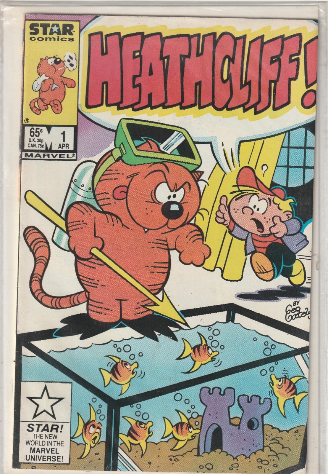 Heathcliff #1,2,3 NM star comics 1985 Heathcliff #1,2,3 NM star comics 1985