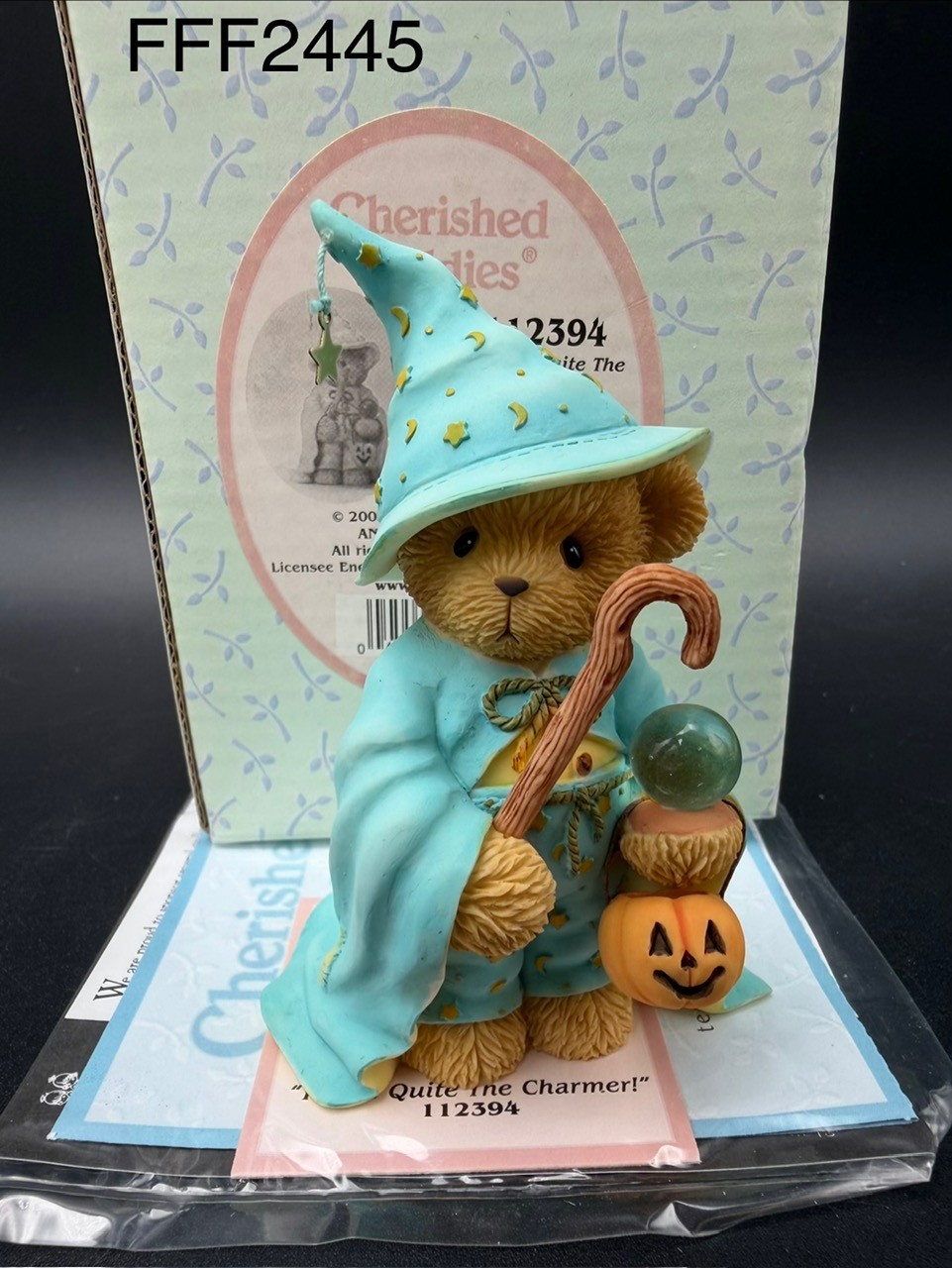 2003 Enesco Cherished Teddies Al "You're Quite The Charmer" #112394 2003 Enesco Cherished Teddies Al "You're Quite The Charmer" #112394