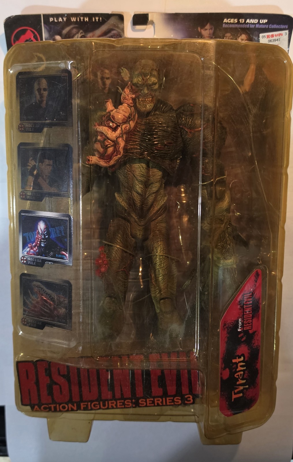 Resident Evil Action Figures Series 3 - TYRANT - Palisades Toys 2002