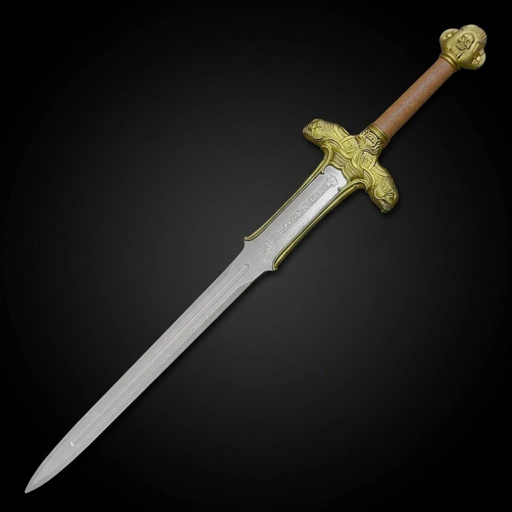 Full Size Medieval Fantasy Foam Barbarian Atlantean Sword (Conan the Barbarian)