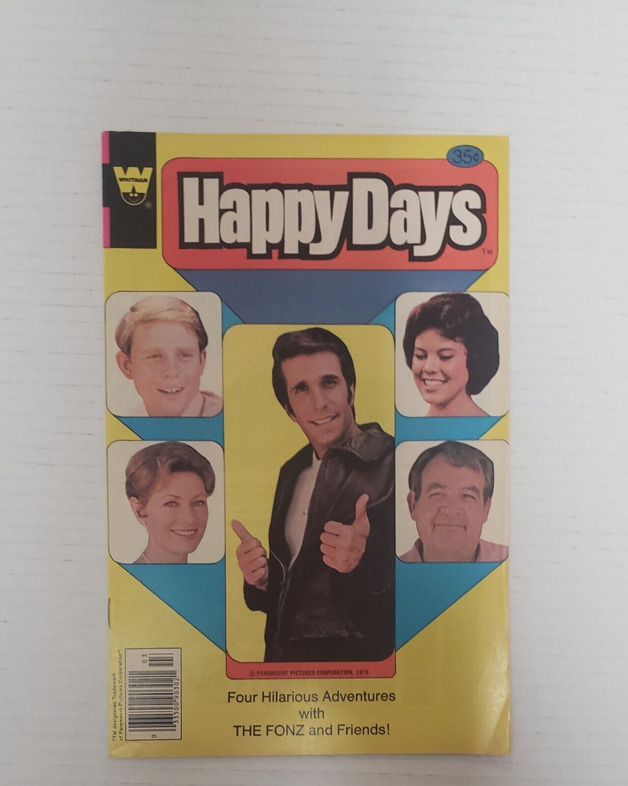 Happy Days #1 (March 1979, Whitman) Newsstand Comic Book