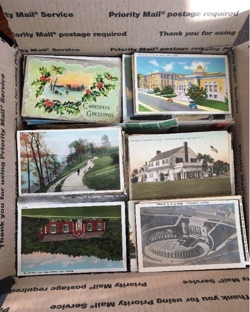 1500+ Vintage Postcard Lot Bulk US Foreign c1900s-1970s Standard 3.5x5.5 1500+ Vintage Postcard Lot Bulk US Foreign c1900s-1970s Standard 3.5x5.5