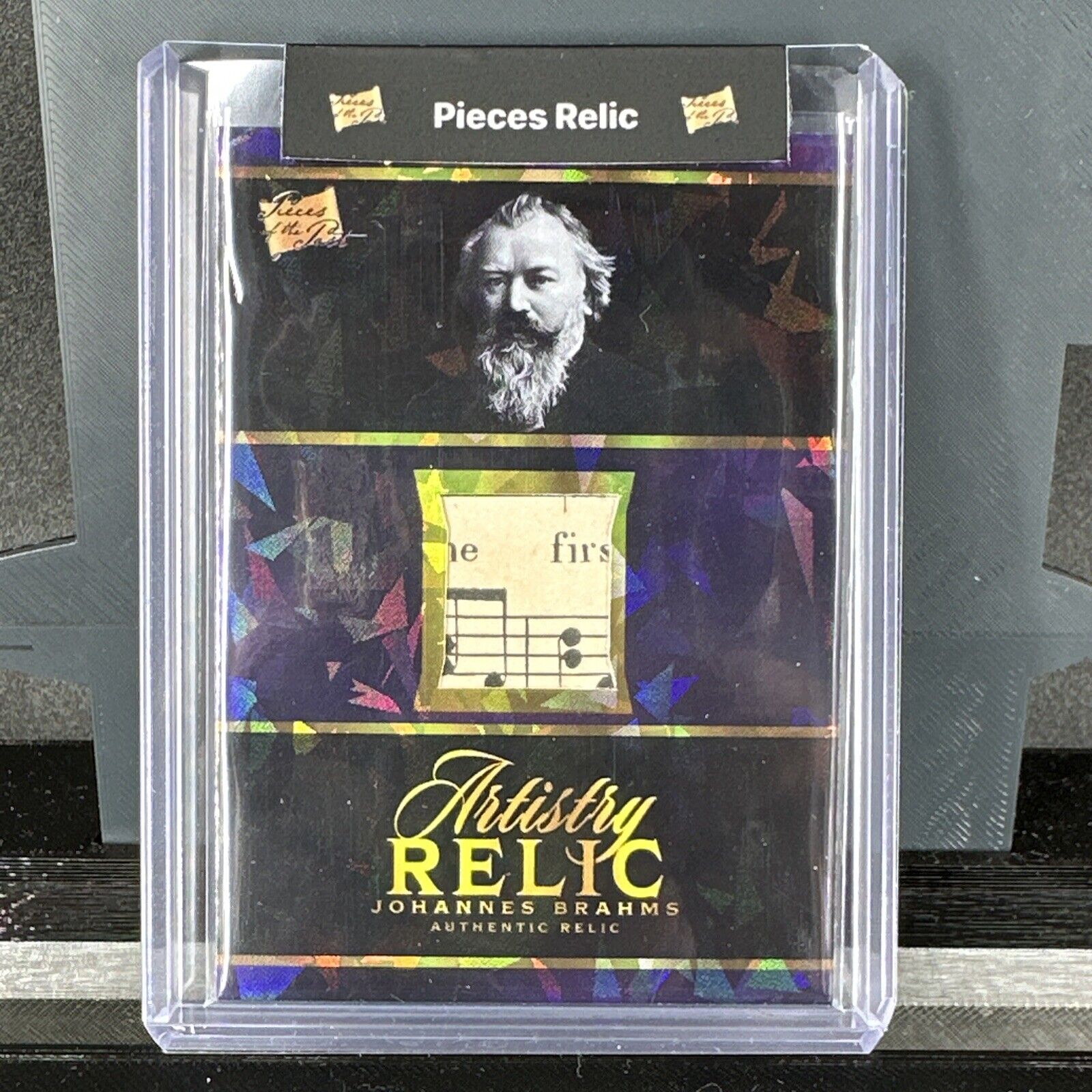 2023 Pieces Of The Past JOHNNES BRAHMS Artistry Relic Authentic Music Sheet