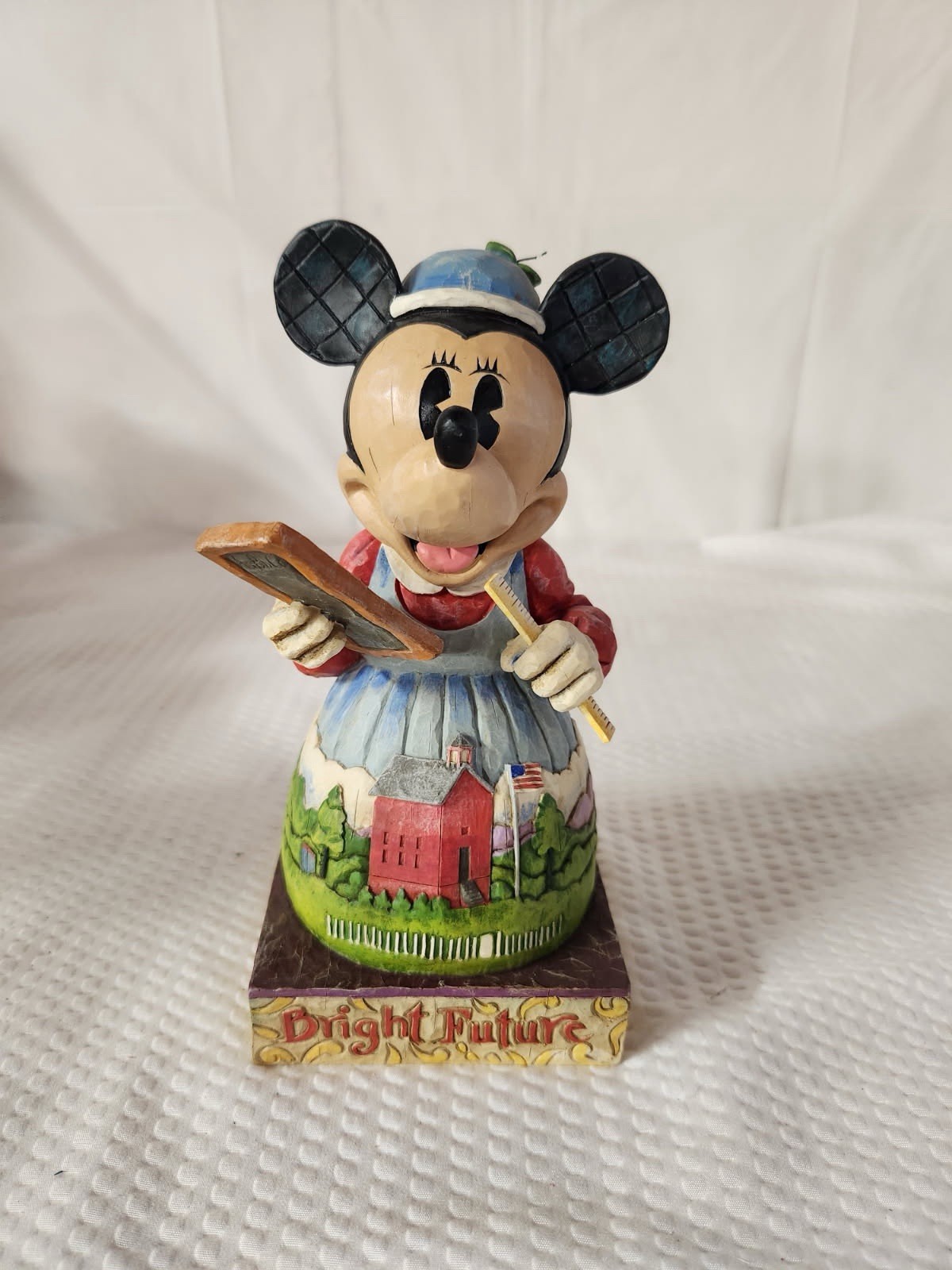 Walt Disney Showcase Jim Shore Enesco Minnie Mouse Bright Future Figurine Walt Disney Showcase Jim Shore Enesco Minnie Mouse Bright Future Figurine