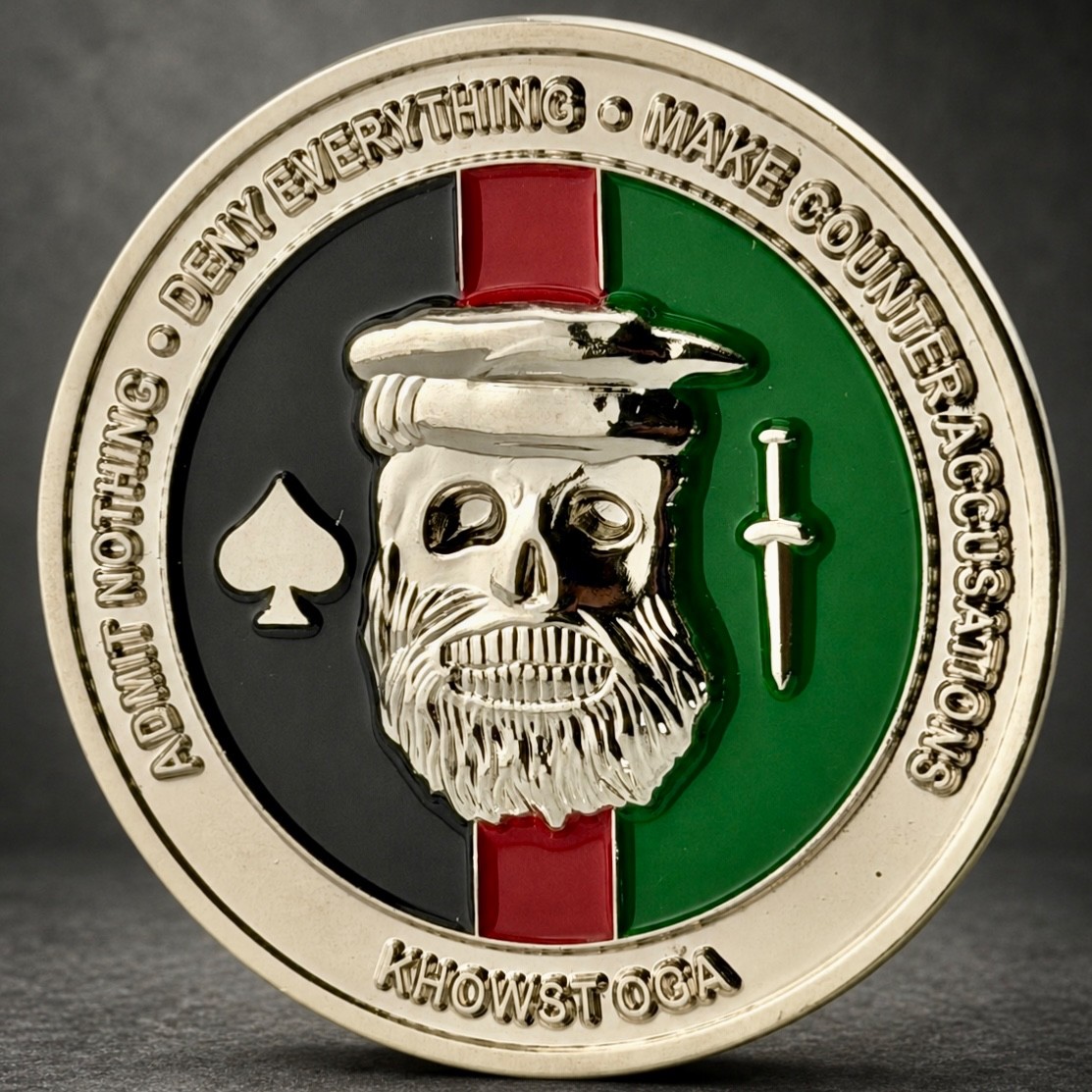 Blackwater Afghanistan Khowst OGA CIA Challenge Coin Intelligence Contractor Blackwater Afghanistan Khowst OGA CIA Challenge Coin Intelligence Contractor