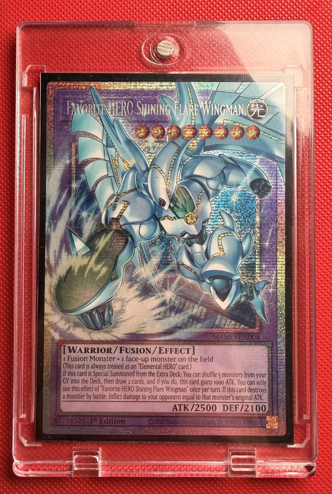 MAMO-EN004 Favorite HERO Shining Flare Wingman Starlight Rare Extended Overframe MAMO-EN004 Favorite HERO Shining Flare Wingman Starlight Rare Extended Overframe