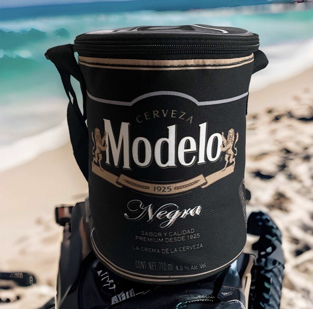 Modelo Negra  Cooler, Beer, Czech, Capacity 6 Cans.