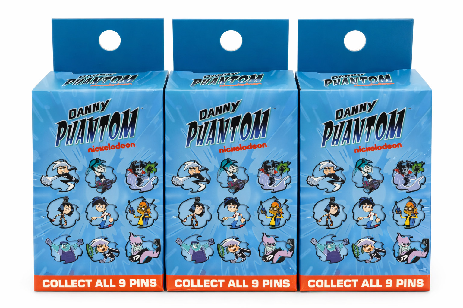 Danny Phantom Blind Box Pin Set (3 Boxes) Nickelodeon NYCC 2025 Toy Temple Danny Phantom Blind Box Pin Set (3 Boxes) Nickelodeon NYCC 2025 Toy Temple