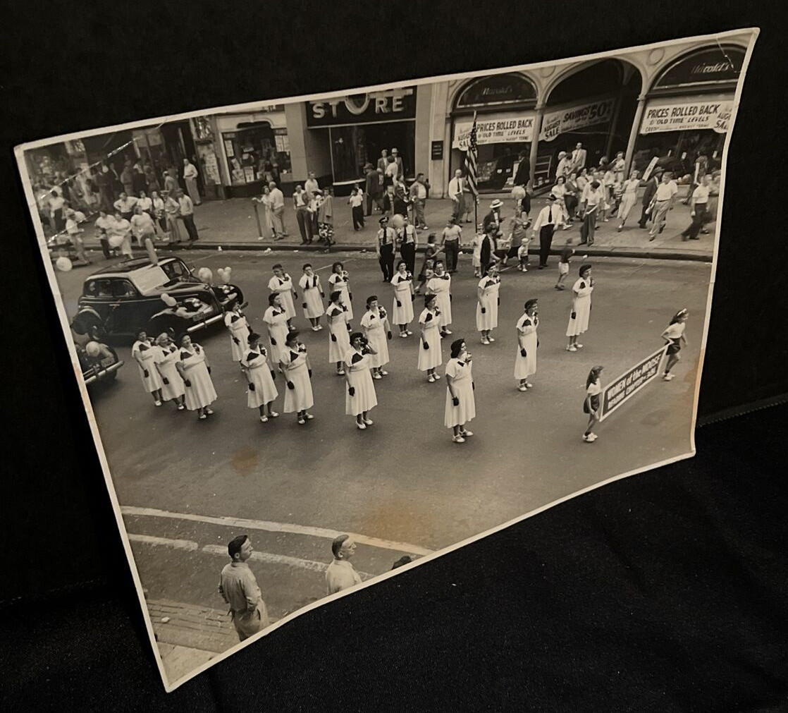 Vintage Parade Photo Reading PA 1950s Women of the Moose Harolds Classic Car Vintage Parade Photo Reading PA 1950s Women of the Moose Harolds Classic Car