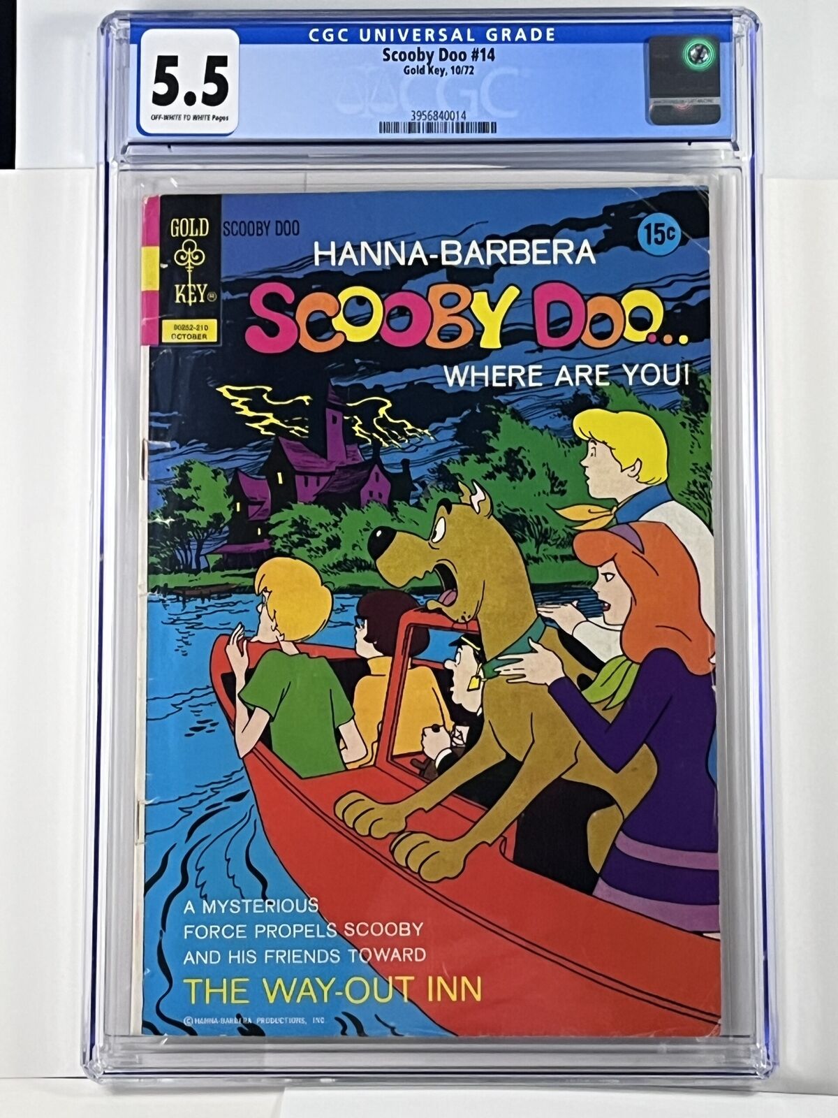 Scooby-Doo... Where Are You #14 CGC 5.5 (1972)