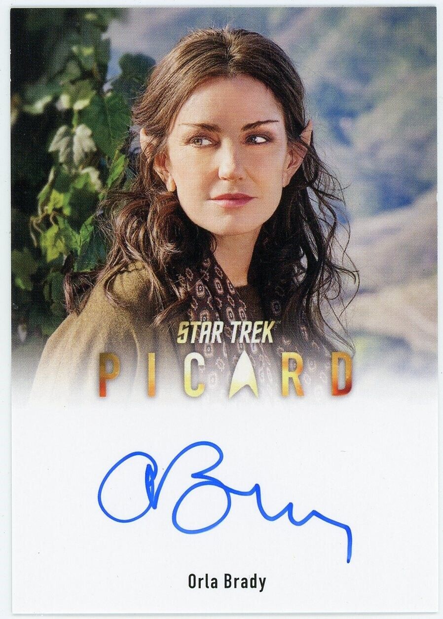 2024 Star Trek Picard Seasons 2 & 3 A61 Orla Brady Autograph (Full Bleed) EX LTD
