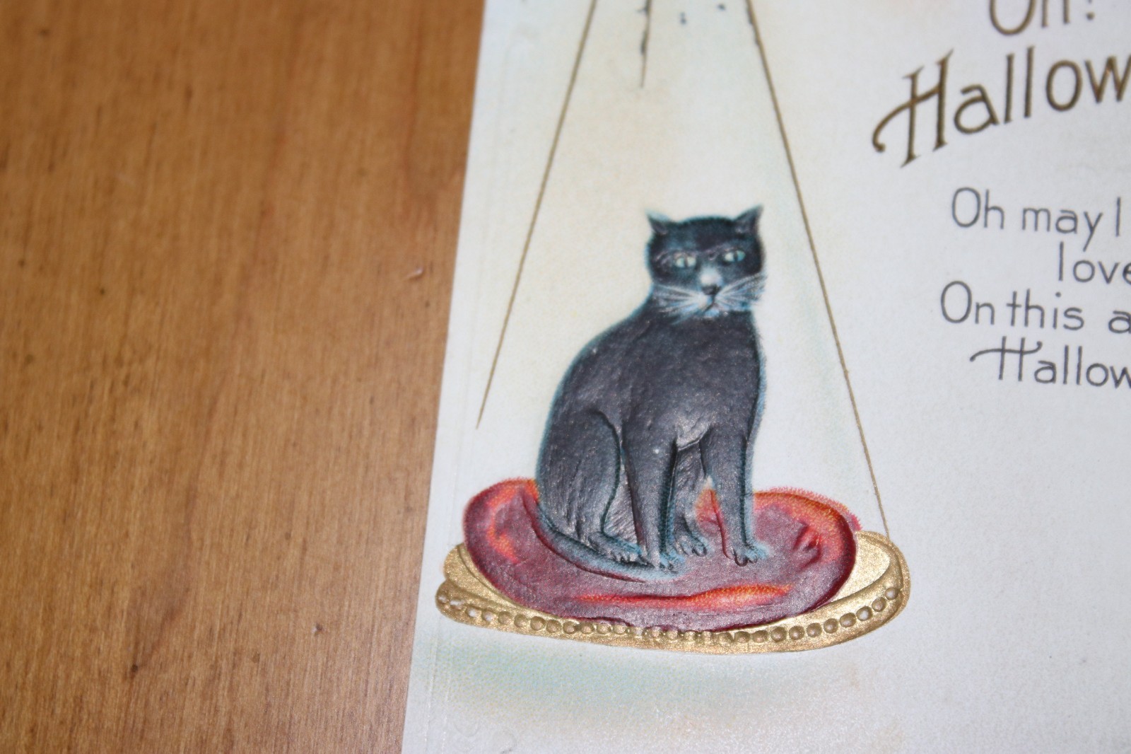 Antique Embossed Halloween NASH Postcard w Black Cat, Pumpkin, Spider Web Antique Embossed Halloween NASH Postcard w Black Cat, Pumpkin, Spider Web