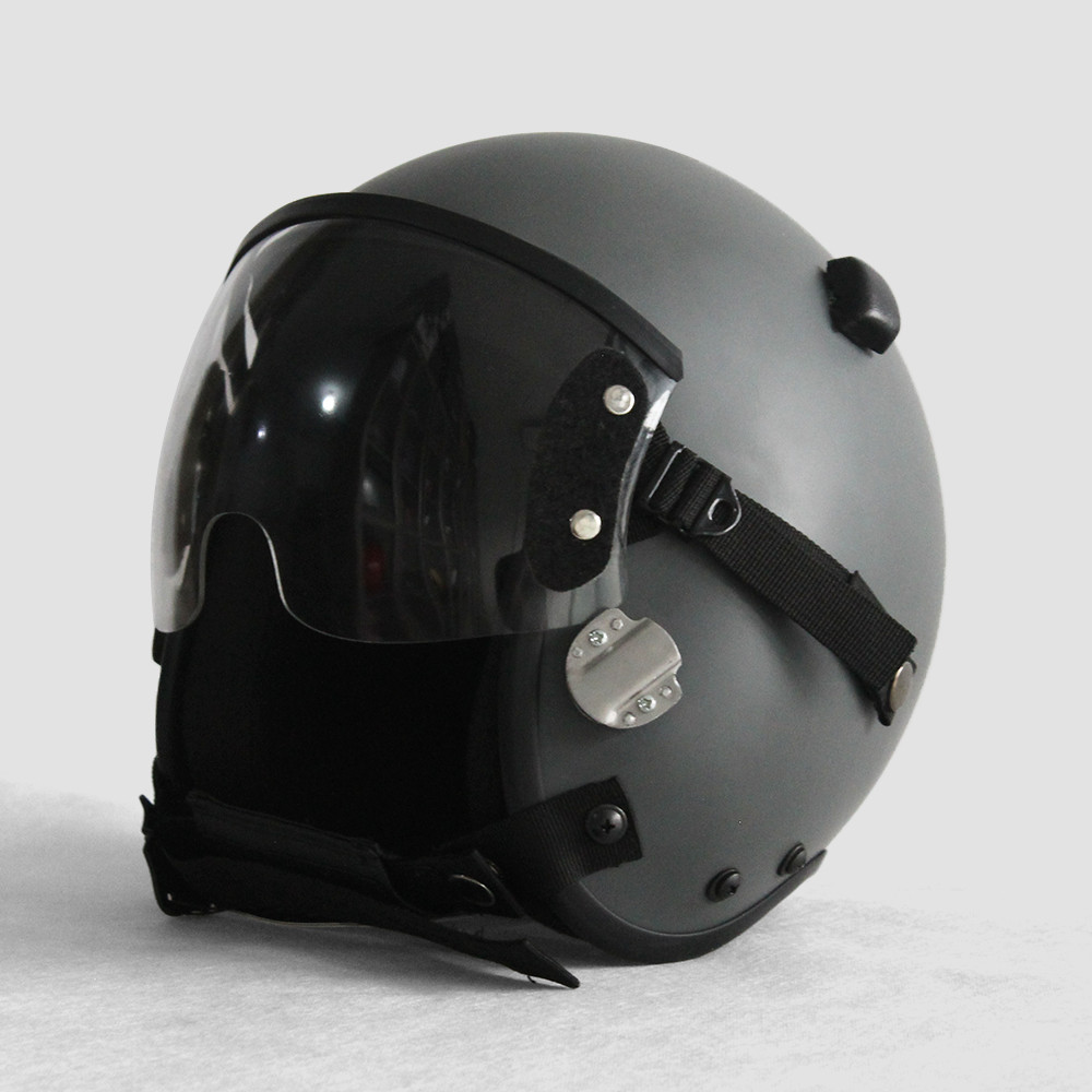 HGU-55 Plain Grey Flight Helmet Prop Pilot Naval Aviator USN Navy HGU-55 Plain Grey Flight Helmet Prop Pilot Naval Aviator USN Navy