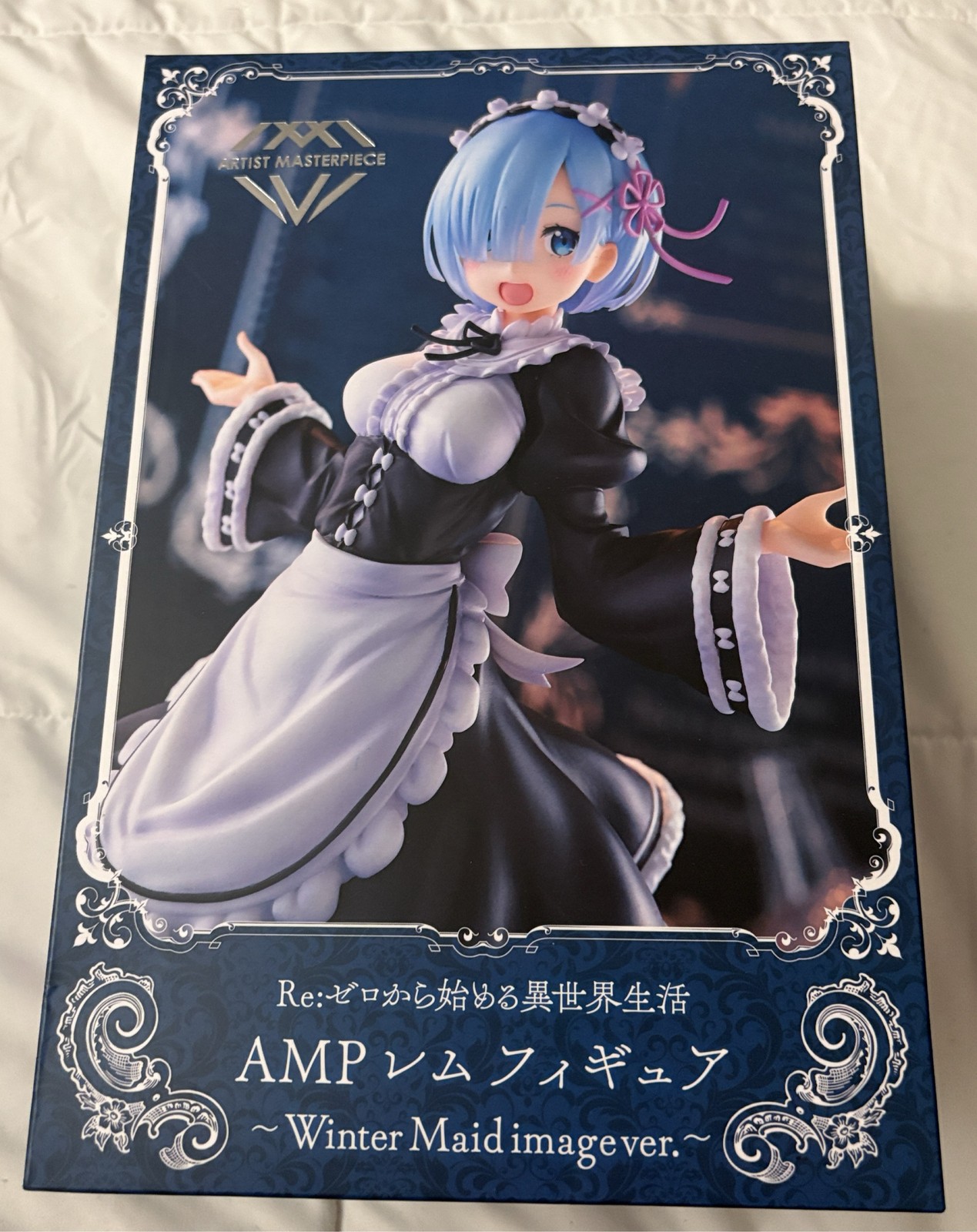 Taito Re:Zero Rem AMP Winter Maid Image Ver. Figure Starting Life