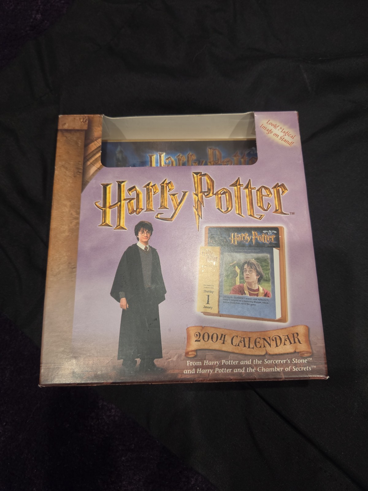 VTG Harry Potter Desk Calendar YR 2004 SORCERER’S STONE + CHAMBER New Sealed Y2K VTG Harry Potter Desk Calendar YR 2004 SORCERER’S STONE + CHAMBER New Sealed Y2K