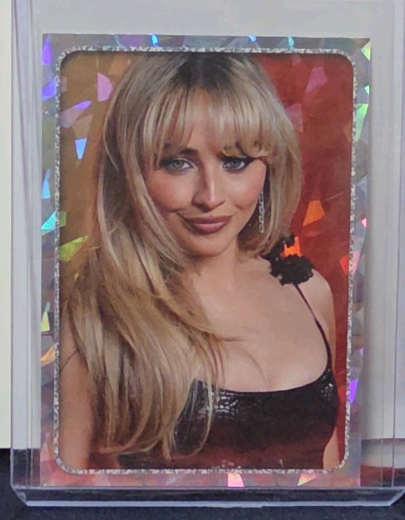 2025 Unofficial Pop-Stars Album Sabrina Carpenter Prismatic Sticker #82