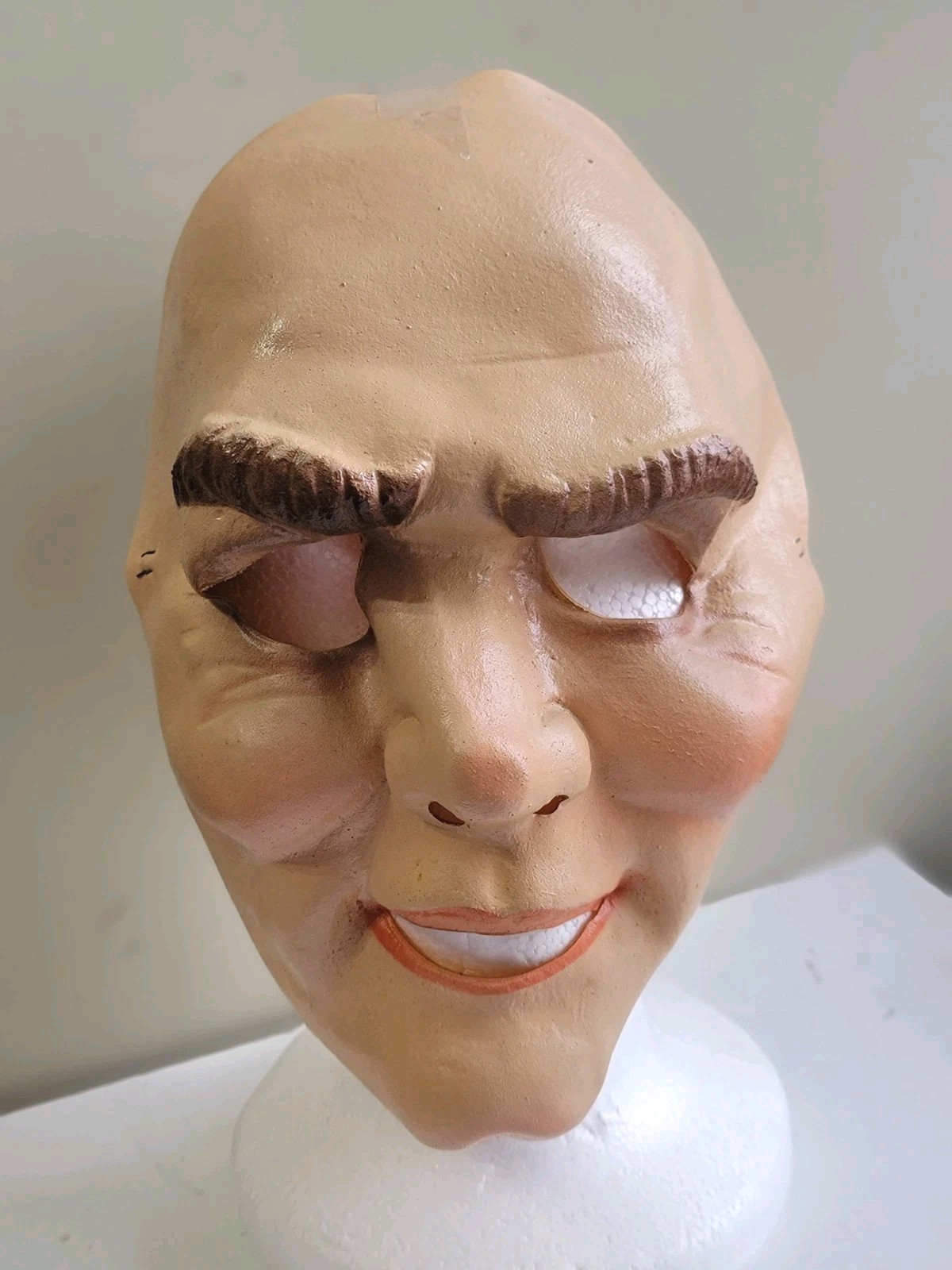 Vintage 1979 Cesar Old Man Halloween Mask Made In France Rare Retro Face Mask Vintage 1979 Cesar Old Man Halloween Mask Made In France Rare Retro Face Mask